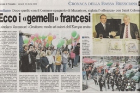 Presse Italie avril 2009